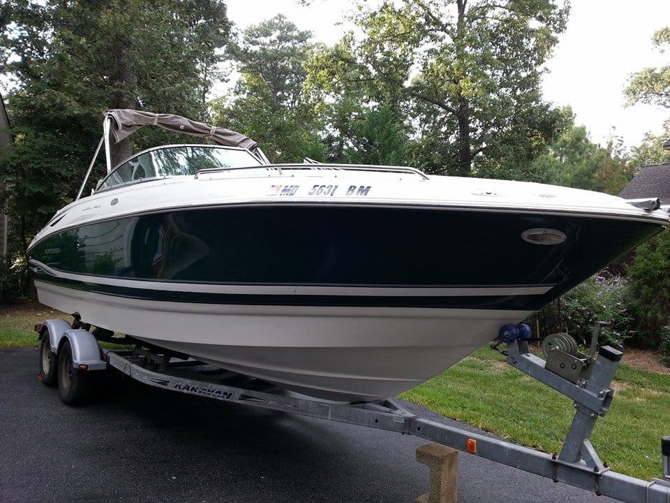 Boat after being detailed