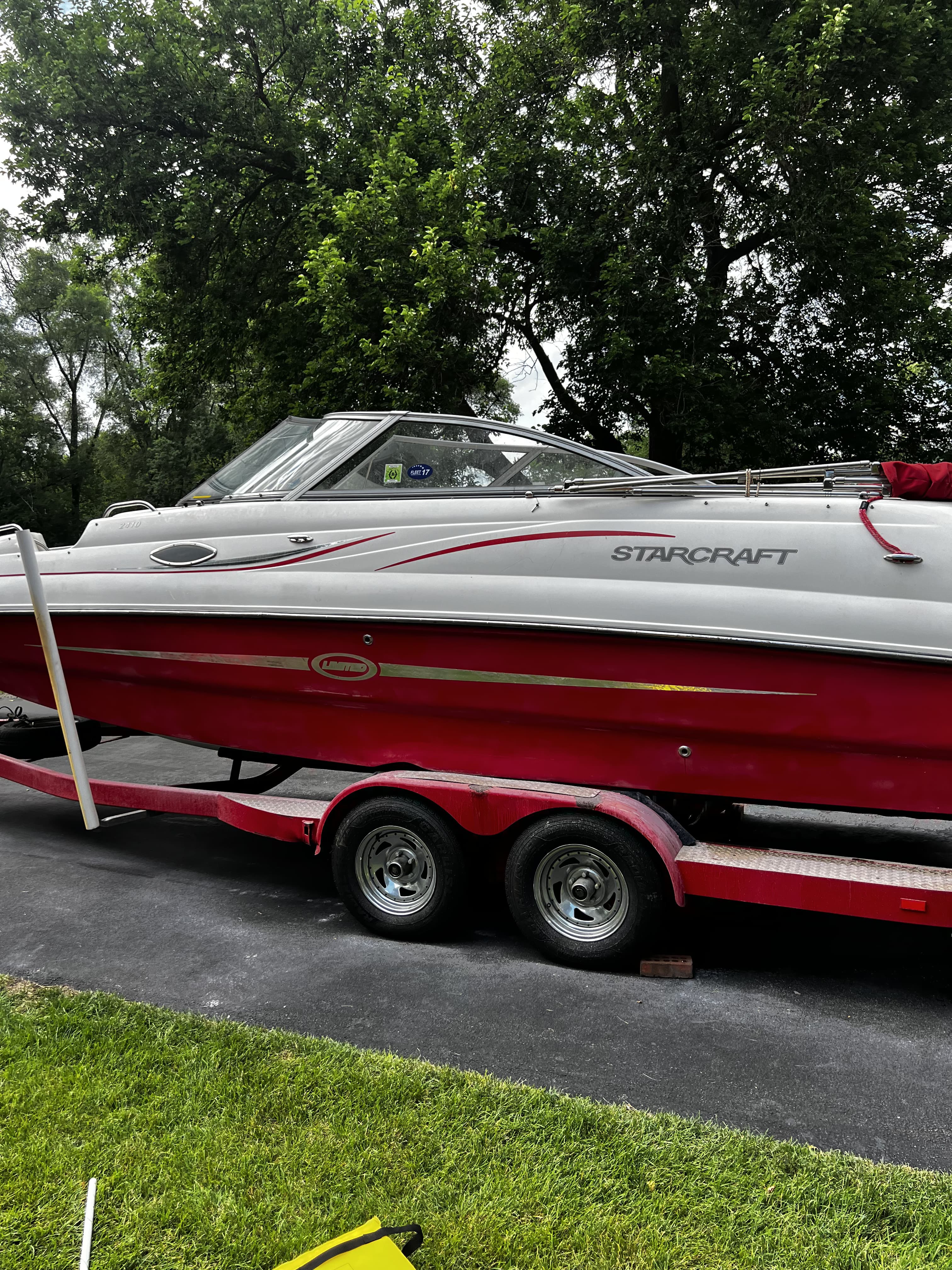 Boat after being detailed