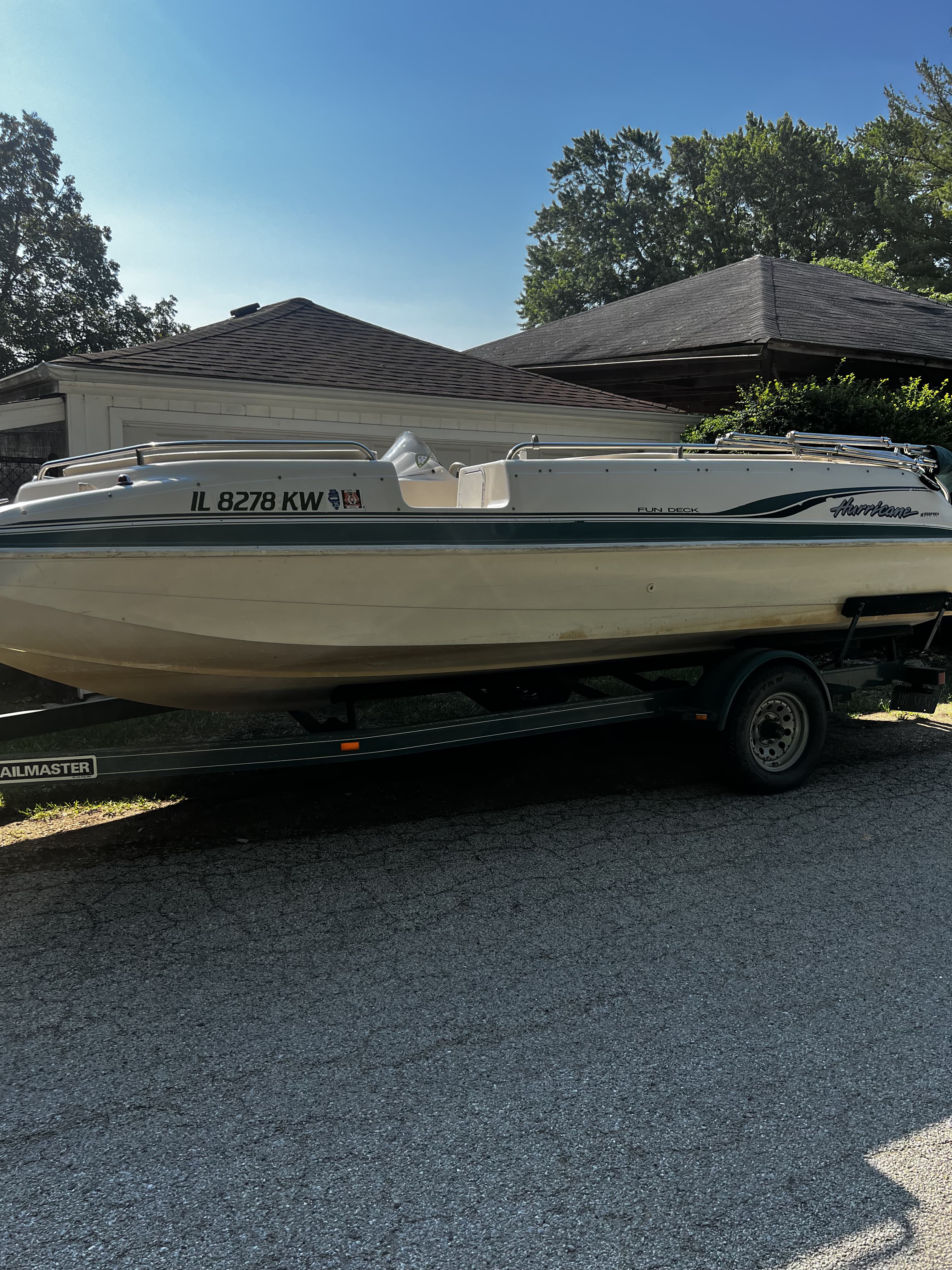 Boat before being detailed